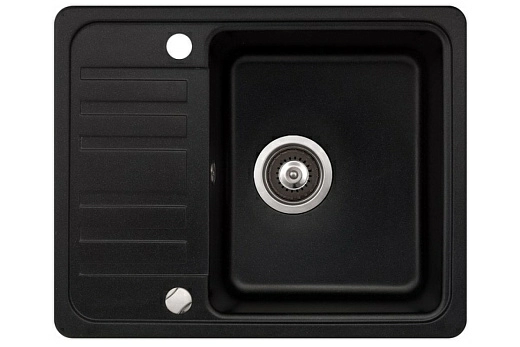 Кухонная мойка AquaSanita NOTUS SQ102 (черный металлик)