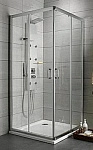 Душевой уголок Radaway Premium Plus D 80x120x190 коричневое/хром