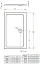 Душевой поддон Radaway Doros Plus D 120x100x6 Душевой поддон Radaway Doros Plus D 120x100x6