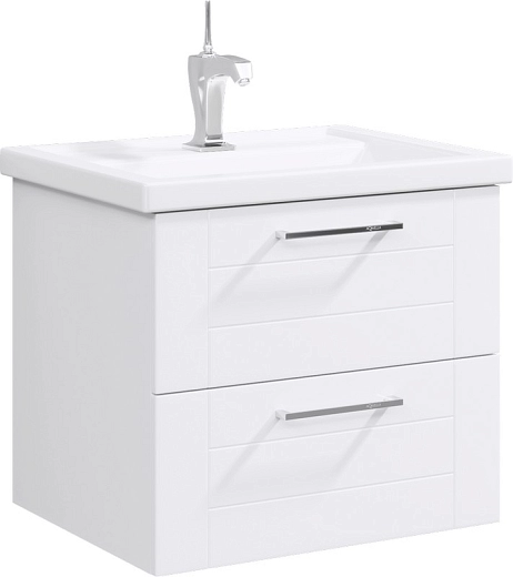 Тумба подвесной Aqwella Манчестер 60 под умывальник белая