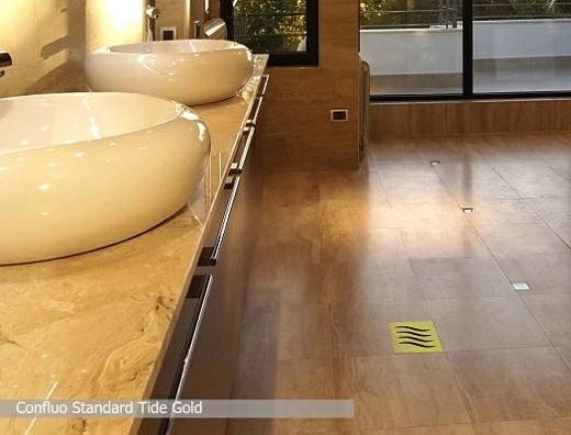 Точечный трап Pestan Confluo Standard Vertical Tide Gold, 13000160 Точечный трап Pestan Confluo Standard Vertical Tide Gold, 13000160