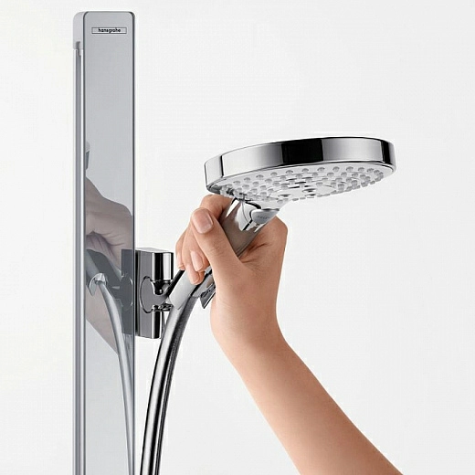 Штанга для душа Hansgrohe Unica 90 см, 27640400, белый/хром Штанга для душа Hansgrohe Unica 90 см, 27640400, белый/хром