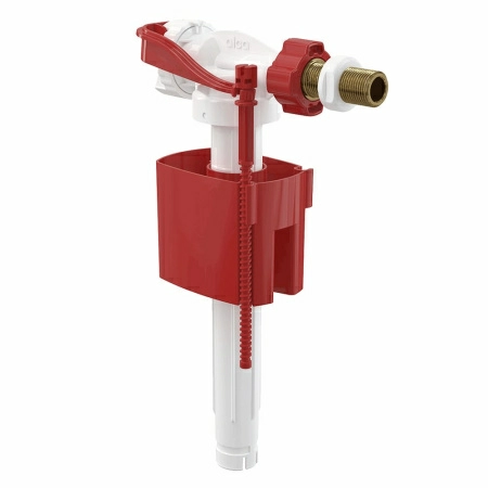 Впускной механизм с боковой подводкой и металлической резьбой для керамических бочков