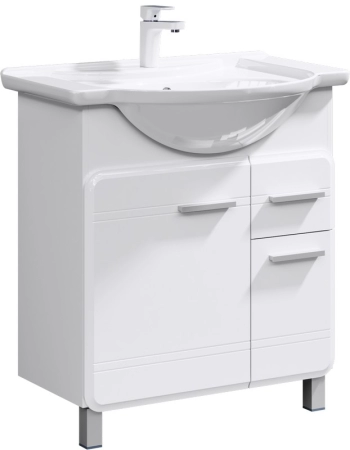 Тумба напольная Aqwella Корсика 75 под умывальник