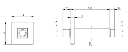 Гибкий шланг для душа Villeroy&Boch, TVC000013000K5 Гибкий шланг для душа Villeroy&Boch, TVC000013000K5