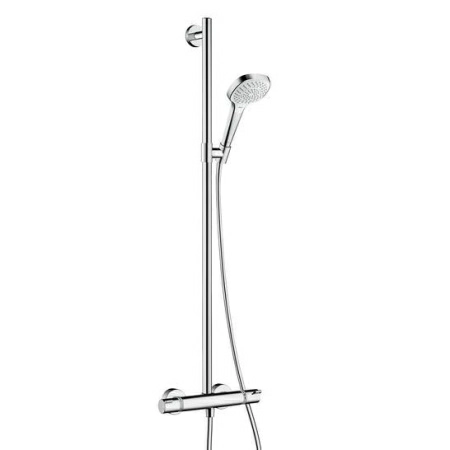 Душевая система с термостатом Hansgrohe Croma Select E Multi SemiPipe 27248400 хром Душевая система с термостатом Hansgrohe Croma Select E Multi SemiPipe 27248400 хром