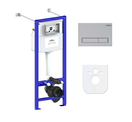 Система инсталляции для подвесного унитаза 4 в 1 Lavinia Boho Relfix 77020015 Система инсталляции для подвесного унитаза 4 в 1 Lavinia Boho Relfix 77020015