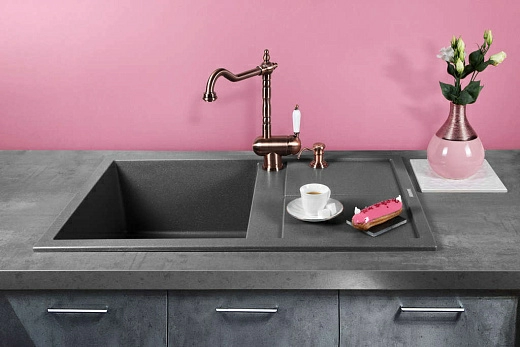 Смеситель для кухни Omoikiri Kyoto-AB античная латунь