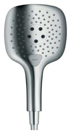 Душевая лейка Hansgrohe Raindance Select E 150 3jet EcoSmart 26551000 Душевая лейка Hansgrohe Raindance Select E 150 3jet EcoSmart 26551000