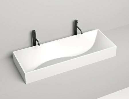 1401201M Раковина накладная Salini SONATA (S-Stone, матовый)