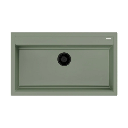 Кухонная мойка Omoikiri Kitagawa 86-LB-WG Artceramic/wind green Кухонная мойка Omoikiri Kitagawa 86-LB-WG Artceramic/wind green