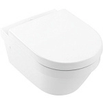 Унитаз подвесной Villeroy & Boch Architectura 37x53 с сиденьем Soft Close, безободковый, 4694HR01 Унитаз подвесной Villeroy & Boch Architectura 37x53 с сиденьем Soft Close, безободковый, 4694HR01