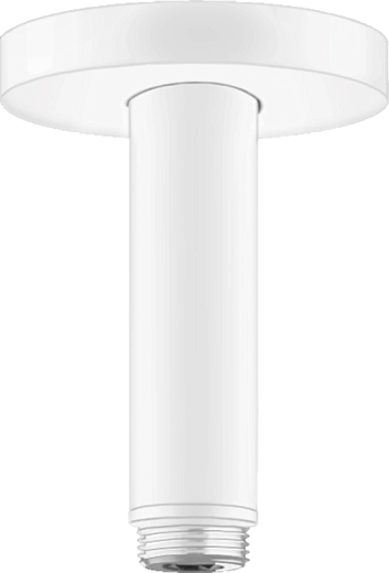 Потолочное подсоединение S Hansgrohe 27393700, белый матовый