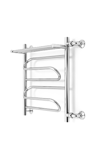 Полотенцесушитель ZorG Bona Plus с полочкой 500/600 R500 правый