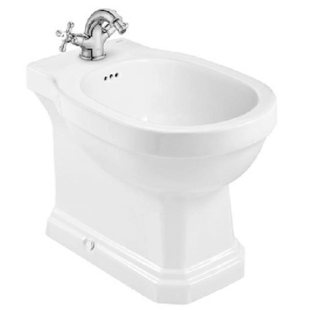 Биде Roca Carmen 3570A4000 напольное с крышкой стандарт Биде Roca Carmen 3570A4000 напольное с крышкой стандарт