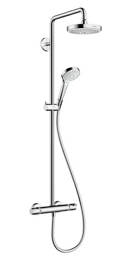 Душевая стойка Hansgrohe Croma Select S 180 2jet 27253400 с термостатом