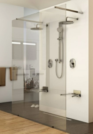 Душевая стенка Ravak ST Walk-In Free 1200x2000, блестящий + транспарент