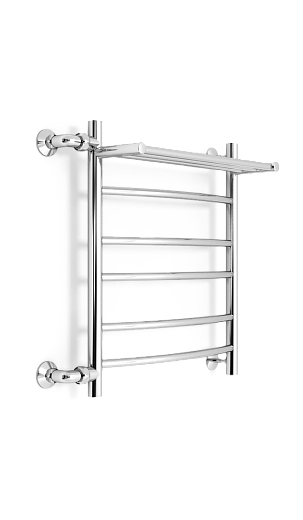 Полотенцесушитель ZorG Varta Plus c полочкой 500/600 L500 левый