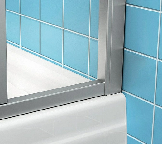 Душевая дверь Ravak Supernova SRV2-S+SRV2-S-90 сатин+транспарент