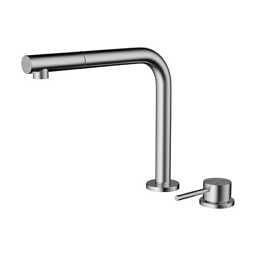 Смеситель для кухни Omoikiri Nara 2 Plus-S-BN нержавеющая сталь Смеситель для кухни Omoikiri Nara 2 Plus-S-BN нержавеющая сталь