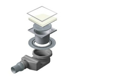 Точечный трап Pestan Confluo White Glass 4 Large 15x15 no flange, 13000186 Точечный трап Pestan Confluo White Glass 4 Large 15x15 no flange, 13000186