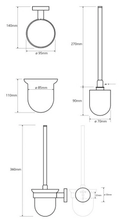 Ершик Bemeta Omega 104113017