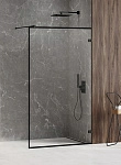 Душевая перегородка walk-in New Trendy AVEXA BLACK 130x200 (var 4) Душевая перегородка walk-in New Trendy AVEXA BLACK 130x200 (var 4)