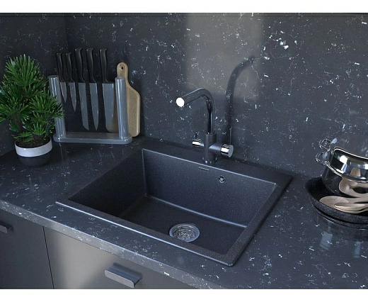 Кухонная мойка PAULMARK KANTE 60 PM106052-BE