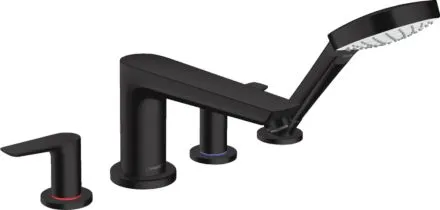 Смеситель Hansgrohe Talis E 71748670 для ванны, черный матовый