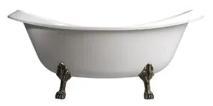 Ванна из искусственного камня Belux Ромео ВР-1750, 175 х 75 см, белая, 4810924268259
