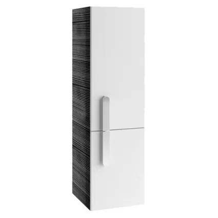 Шкаф-пенал Ravak SB 350 Chrome 35x37x120 L, оникс/белый