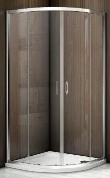 Душевой уголок Good Door Latte R-90-C-WE, 90 х 90 х 185 см, стекло прозрачное, белый, ЛА00002