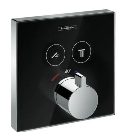 Смеситель для душа Hansgrohe ShowerSelect 15738400 термостатический, белый/хром
