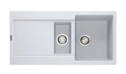 Мойка Franke MARIS MRG 651, 114.0201.289, гранит, установка сверху, оборачиваемая, цвет белый, 97*50 см