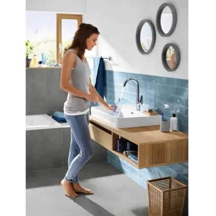 Смеситель для раковины Hansgrohe Novus 71126000, с донным клапаном