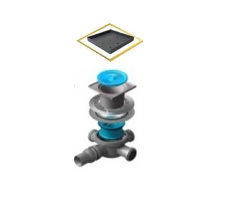 Точечный трап Pestan Confluo Standard Ceramic 3 Gold, 13000121