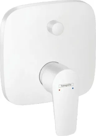 Смеситель Hansgrohe Talis E 71745700 для ванны, белый матовый