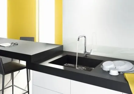 Смеситель Hansgrohe Focus Е2 31820670 для кухни, черный матовый