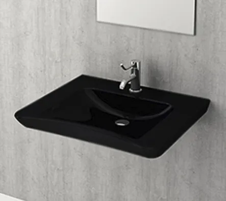 Раковина Bocchi Care&amp;Comfort 1142-005-0126, черная
