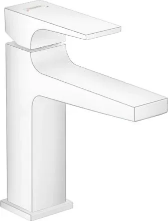 Смеситель Hansgrohe Metropol 32507700 для раковины, белый матовый
