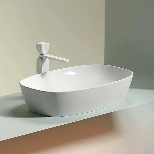 Умывальник Ceramicanova Element CN6049 60см сантехфарфор белый, CN6049