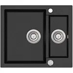 Мойка AquaSanita Tesa SQT 150 601 AW black metallic