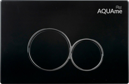 Кнопка смыва AQUAme AQM4101B чёрная Кнопка смыва AQUAme AQM4101B чёрная