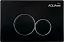 Кнопка смыва AQUAme AQM4101B чёрная