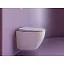 Подвесной унитаз Ceramicanova Uno CN11001, безободковый, сиденье c микролифтом, цвет белый, сантехфарфор