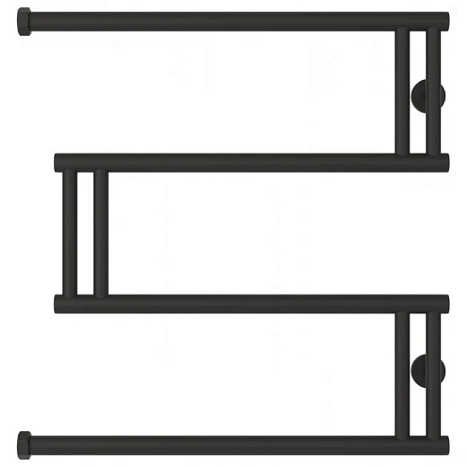 Полотенцесушитель водяной Сунержа High-Tech M+, 600x600, цвет тёмный титан муар, 15-4050-6060