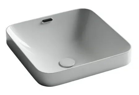 Умывальник Ceramicanova Element CN6077 43.8см накладной сантехфарфор белый, CN6077