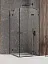 Душевой уголок New Trendy AVEXA BLACK 80x120x200 (var 2)