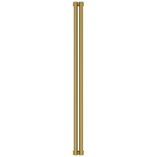 Радиатор трубчатый Сунержа Эстет-1, 2 секции, боковое подключение, цвет матовое золото, 032-0301-1202 Радиатор трубчатый Сунержа Эстет-1, 2 секции, боковое подключение, цвет матовое золото, 032-0301-1202