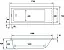 Акриловая ванна Excellent Marella Slim 170x70